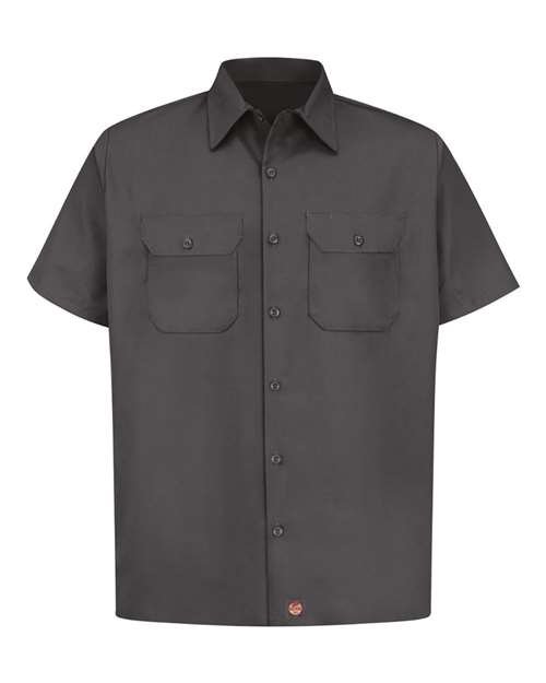 Men's Utility Short Sleeve Work Shirt - Image 4