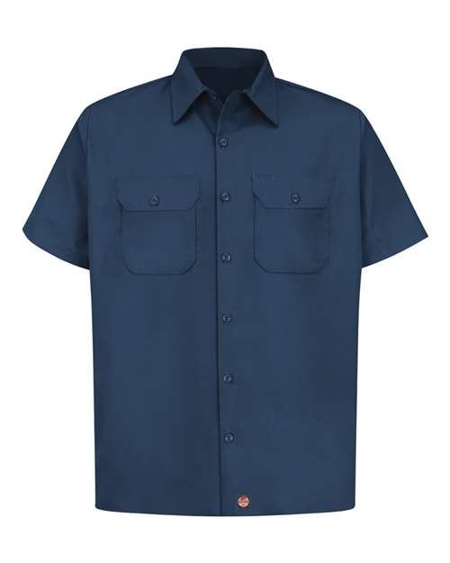 Men's Utility Short Sleeve Work Shirt - Image 8