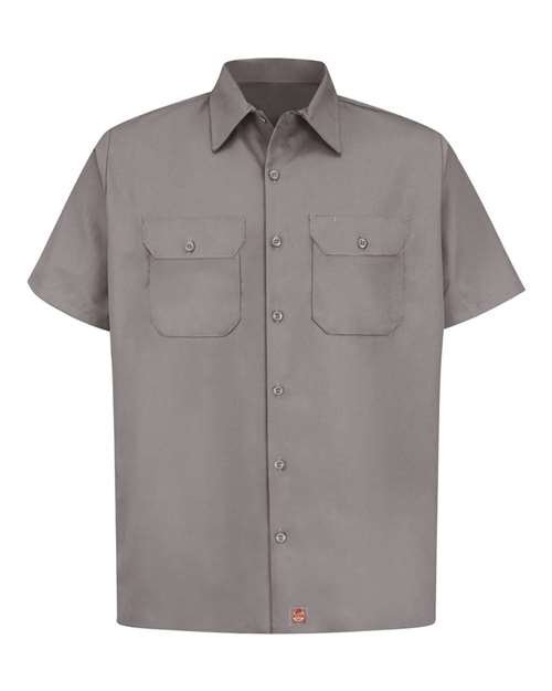 Men's Utility Short Sleeve Work Shirt - Image 10