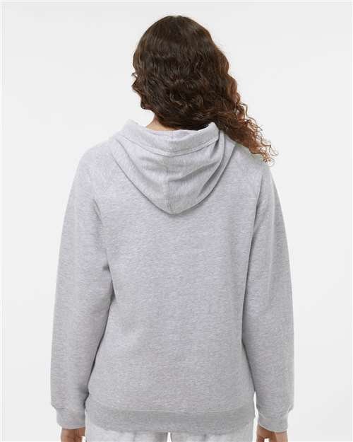 Women's Sueded V-Neck Hooded Sweatshirt - Image 13