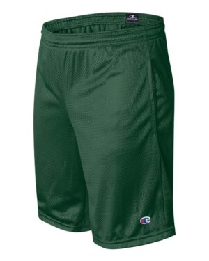 Alternative view of Unisex Polyester Mesh 9" Shorts with Pockets