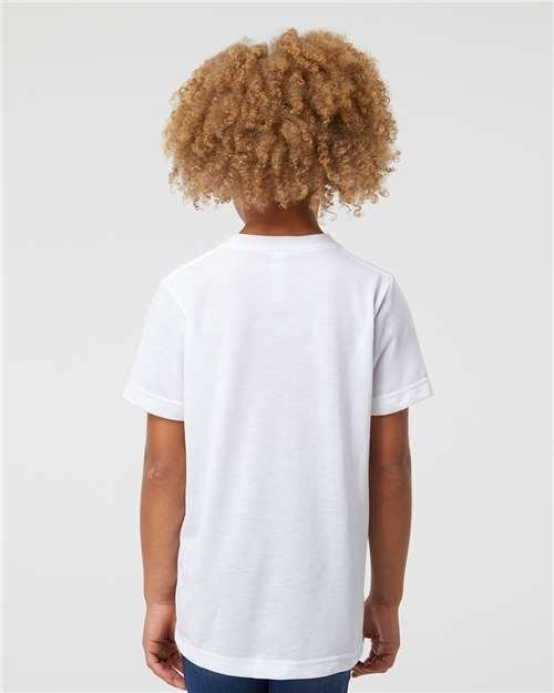 Youth Polyester Sublimation Tee - Image 6