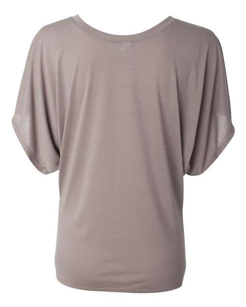 Women’s Flowy Draped Dolman Tee - Image 7