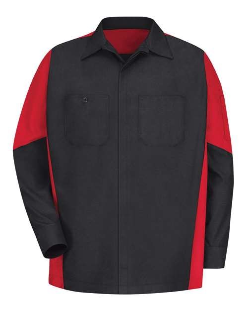 Men's Long Sleeve Automotive Crew Shirt - Image 8