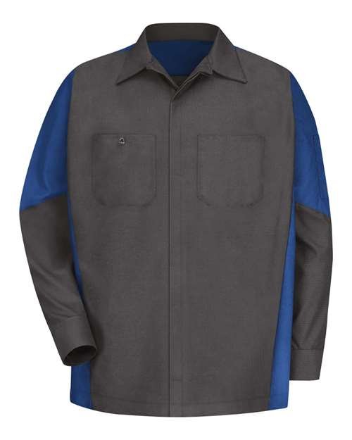 Men's Long Sleeve Automotive Crew Shirt - Image 15