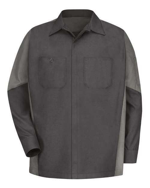 Men's Long Sleeve Automotive Crew Shirt - Image 12