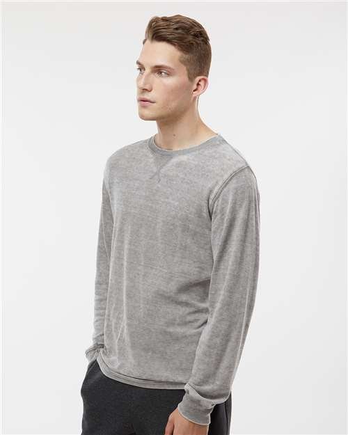 Men's Vintage Zen Thermal Long Sleeve T-Shirt - Image 5