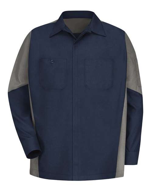 Men's Long Sleeve Automotive Crew Shirt - Image 17