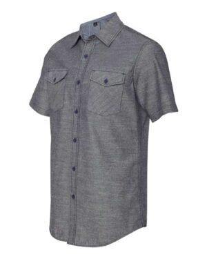 Alternative view of Men's Chambray Short Sleeve Shirt