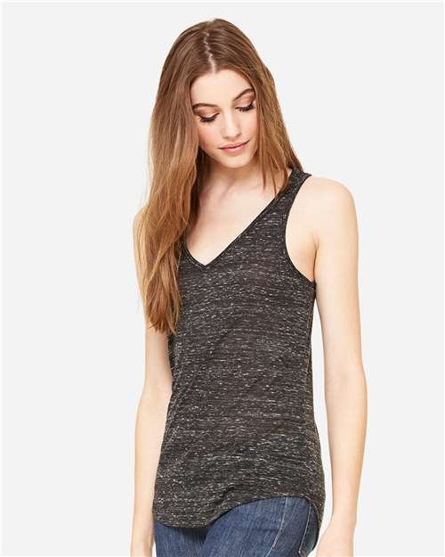 Women's Flowy V-Neck Tank - Image 9