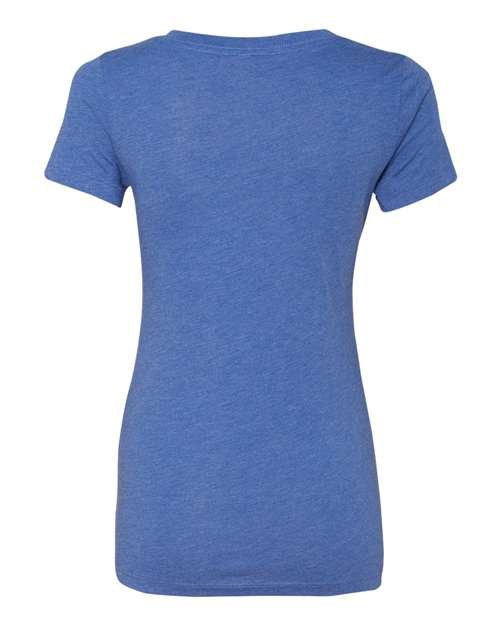 Women’s Triblend Deep V-Neck T-Shirt - Image 7