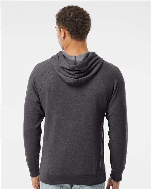 Unisex Special Blend Raglan Hooded Sweatshirt - Image 13