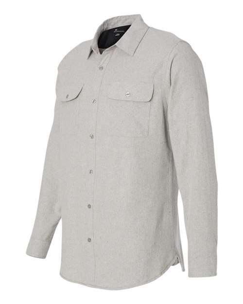 Men's Solid Flannel Shirt - Image 21