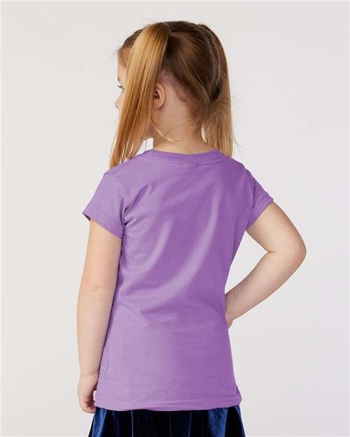 Toddler Girls Fine Jersey Tee - Image 25
