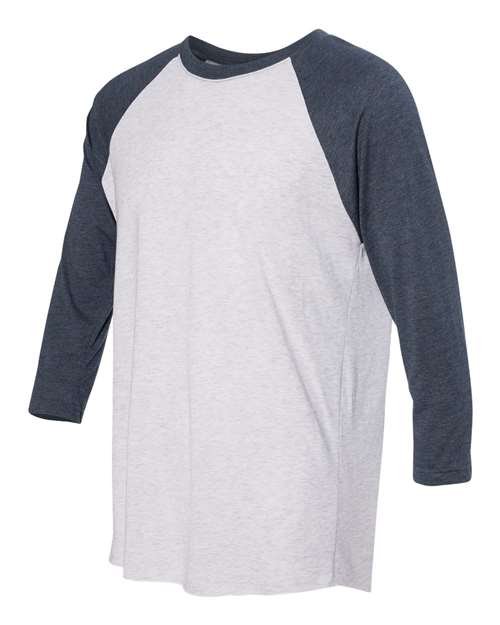 Unisex Triblend Three-Quarter Raglan T-Shirt - Image 14