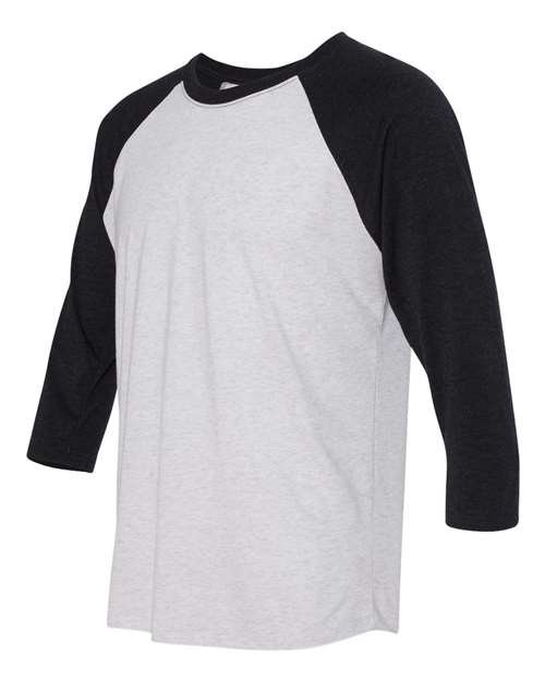 Unisex Triblend Three-Quarter Raglan T-Shirt - Image 29