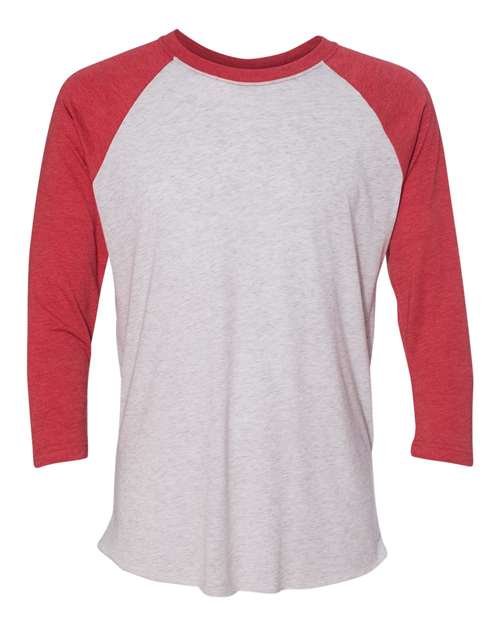 Unisex Triblend Three-Quarter Raglan T-Shirt - Image 46
