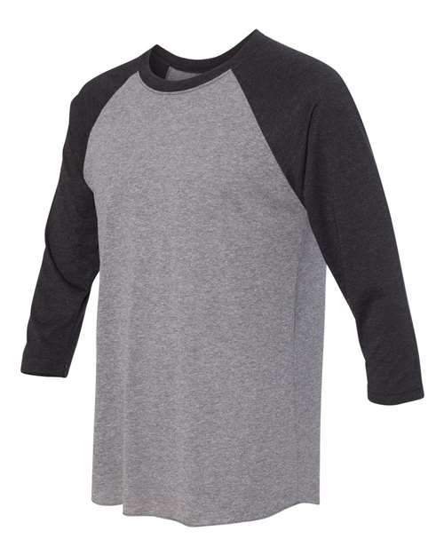 Unisex Triblend Three-Quarter Raglan T-Shirt - Image 32
