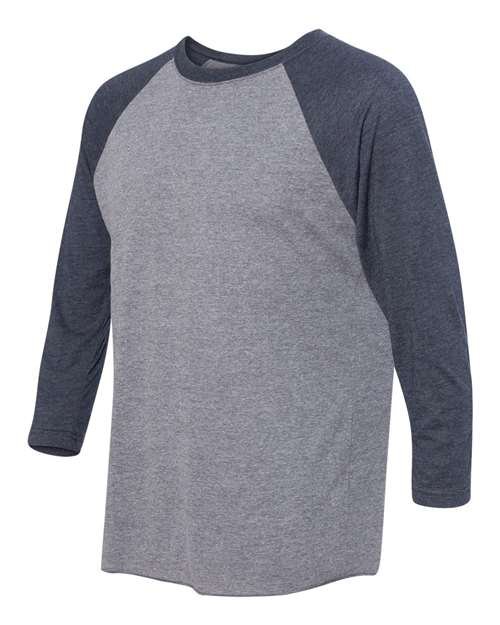 Unisex Triblend Three-Quarter Raglan T-Shirt - Image 38
