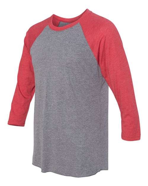 Unisex Triblend Three-Quarter Raglan T-Shirt - Image 50