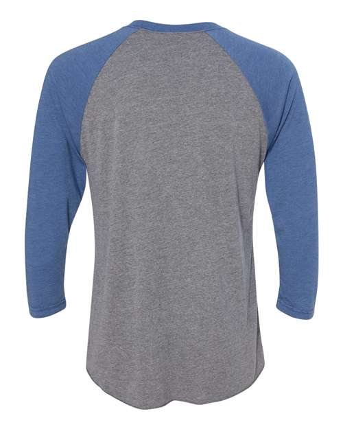 Unisex Triblend Three-Quarter Raglan T-Shirt - Image 60