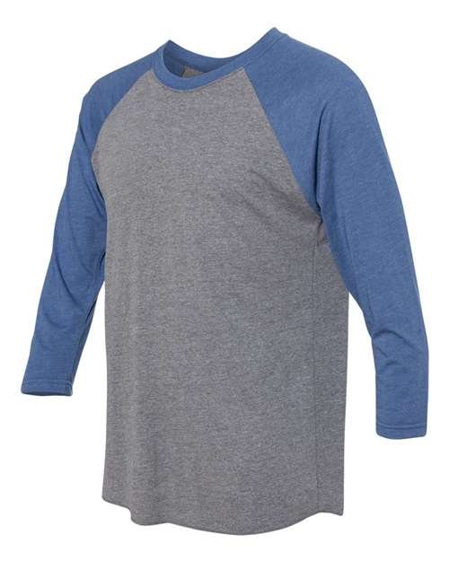 Unisex Triblend Three-Quarter Raglan T-Shirt - Image 59