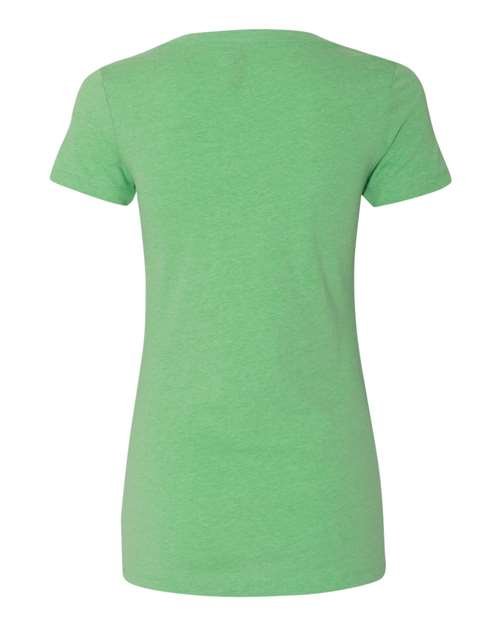 Women’s CVC Deep V-Neck T-Shirt - Image 2