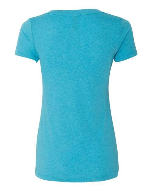 Women’s Triblend Deep V-Neck T-Shirt - Image 12