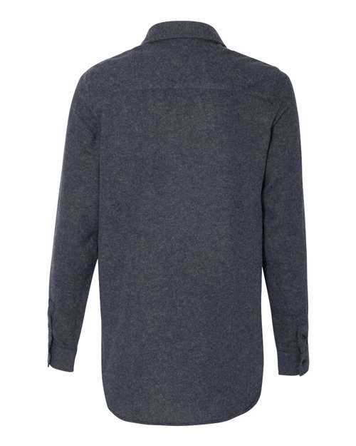 Women's Solid Flannel Shirt - Image 7