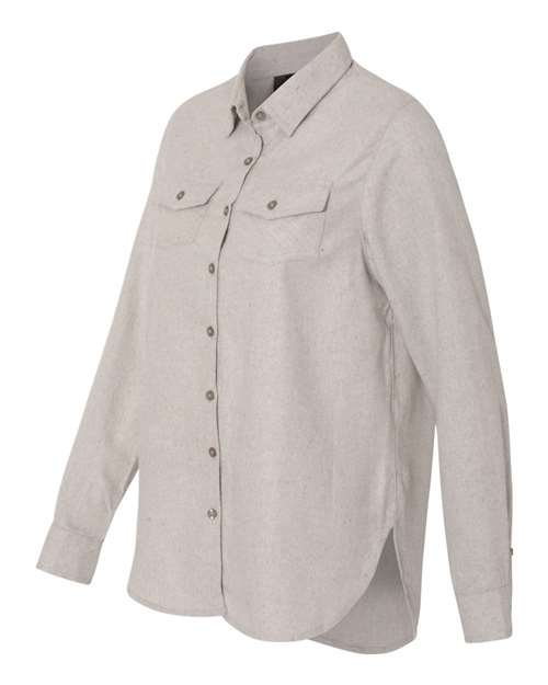 Women's Solid Flannel Shirt - Image 12