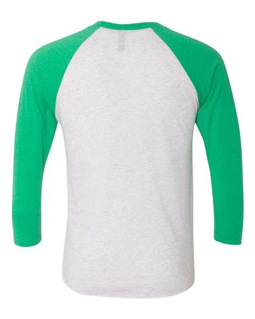 Unisex Triblend Three-Quarter Raglan T-Shirt - Image 2