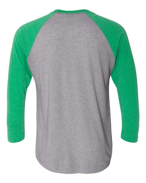 Unisex Triblend Three-Quarter Raglan T-Shirt - Image 6