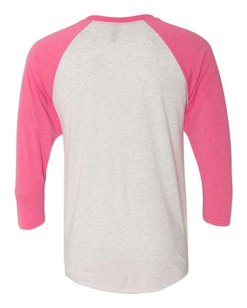 Unisex Triblend Three-Quarter Raglan T-Shirt - Image 41