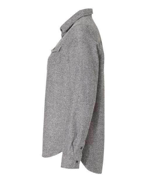 Women's Solid Flannel Shirt - Image 10