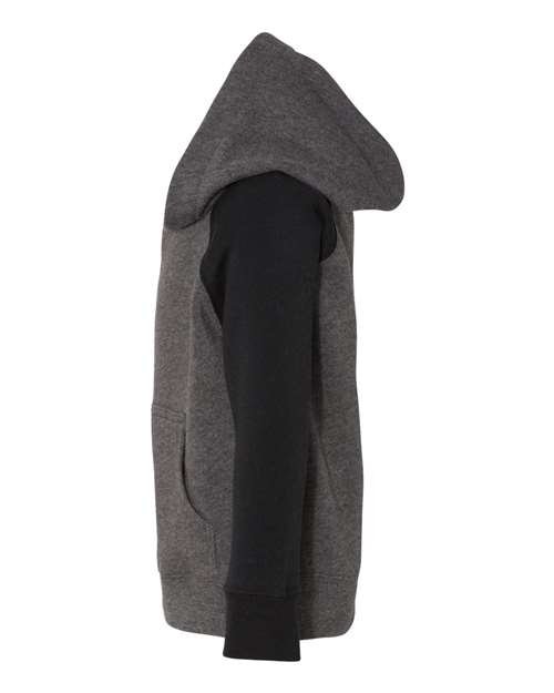 Toddler Special Blend Hooded Raglan Sweatshirt - Image 10