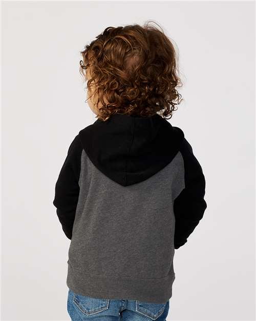Toddler Special Blend Hooded Raglan Sweatshirt - Image 13