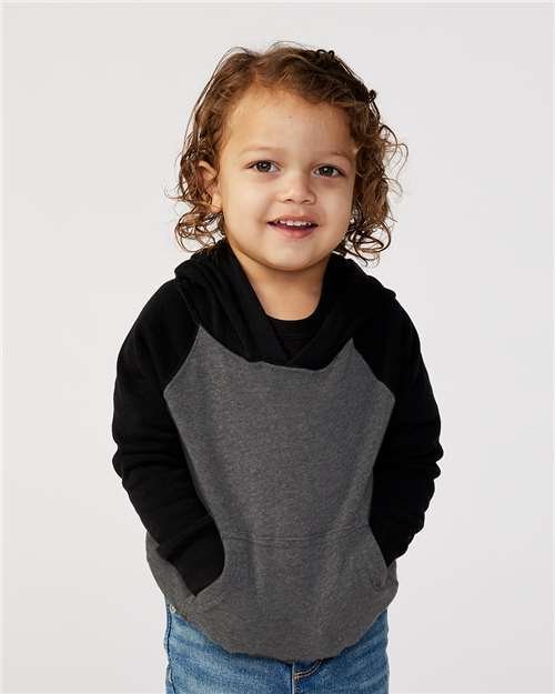 Toddler Special Blend Hooded Raglan Sweatshirt - Image 11
