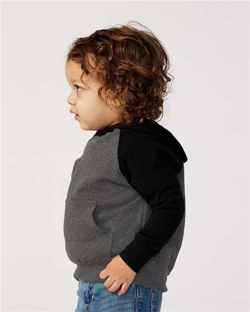 Toddler Special Blend Hooded Raglan Sweatshirt - Image 12