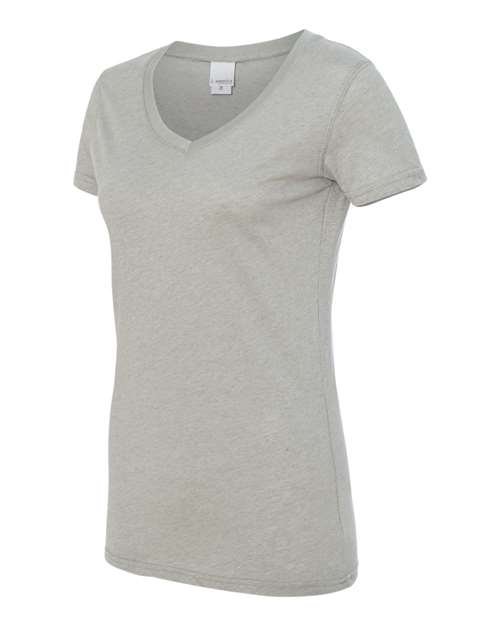 Women’s Glitter V-Neck T-Shirt - Image 9