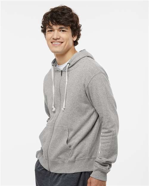 Men's Triblend Full-Zip Hooded Sweatshirt - Image 24