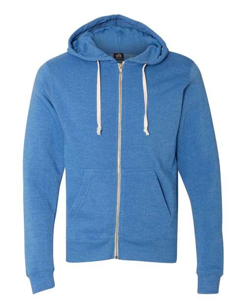 Men's Triblend Full-Zip Hooded Sweatshirt - Image 14