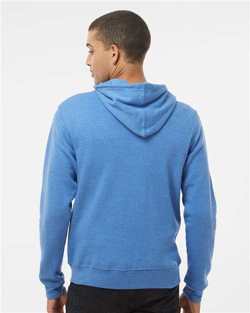 Men's Triblend Full-Zip Hooded Sweatshirt - Image 19