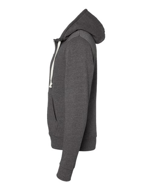 Men's Triblend Full-Zip Hooded Sweatshirt - Image 10