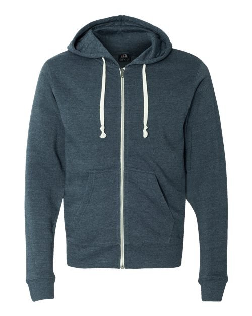 Men's Triblend Full-Zip Hooded Sweatshirt - Image 26