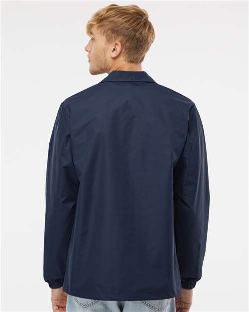 Men's Water-Resistant Windbreaker Coach’s Jacket - Image 19