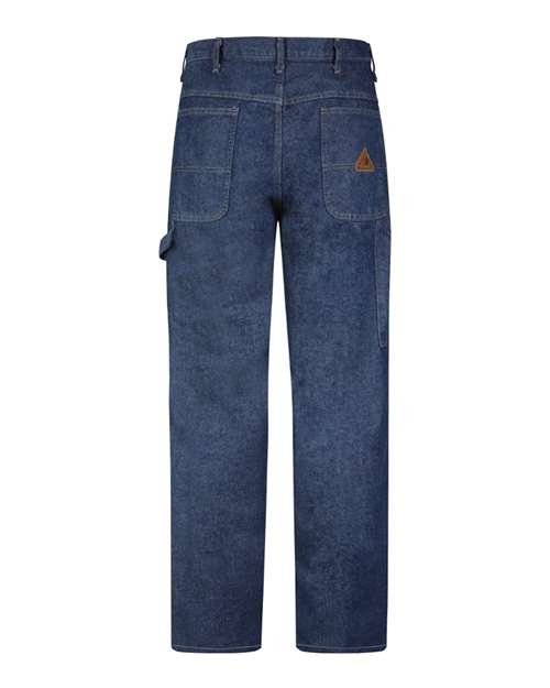 Men's Flame Resistant Pre-Washed Denim Dungaree - Image 2