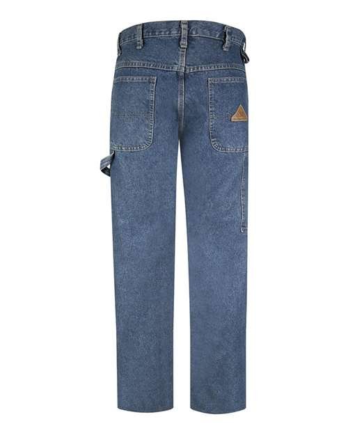 Men's Flame Resistant Pre-Washed Denim Dungaree - Image 5