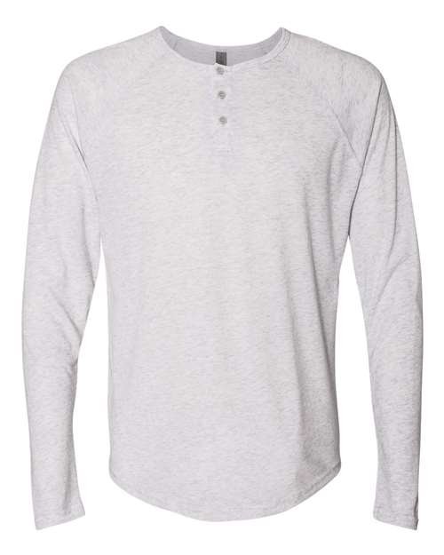 Men's Triblend Henley T-Shirt