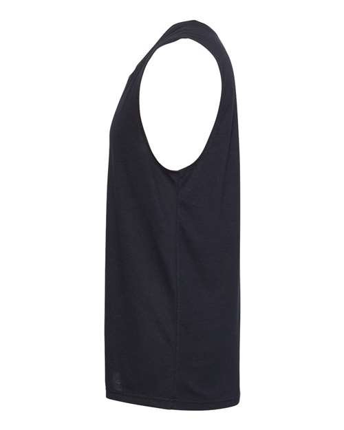 Men's Lightweight Cotton/Poly Muscle Tank - Image 3