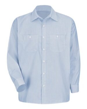 Men's Tall Industrial Stripe Work Shirt